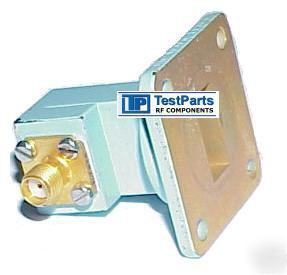 05-00716 maury microwave WR62 sma waveguide adapter hp