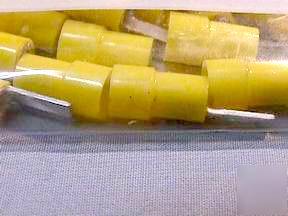 125 t&b TV10-10BL ins blade terminals yellow