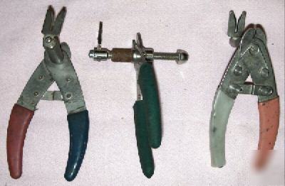 (3) wire strippers, r-3305, r-3907, r-4473 strippers