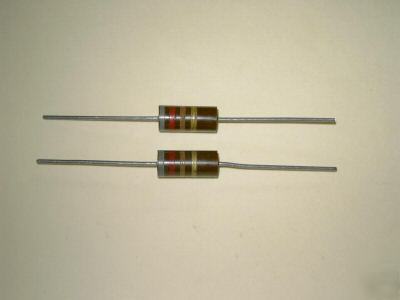 820 ohm 2 watt carbon resistors non-inductive