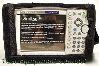 Anritsu MT8220A /40/41 spectrum & transmitter analyzer