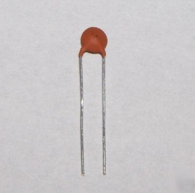 Ceramic disc capacitors npo 50VDC 1.0PF pack of 10