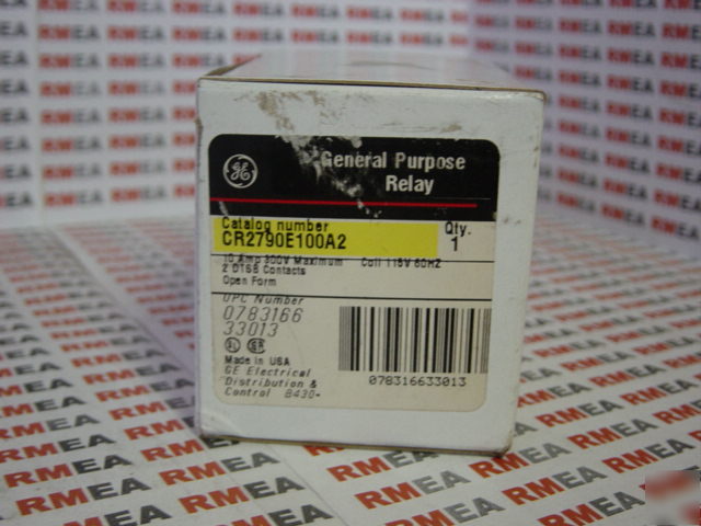 General electric - CR2790E100A2 - relay 300V ge 