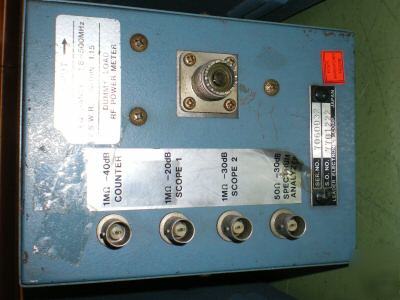 Leader ld-8800U dummy load rf power meter 1.8 to 500MHZ