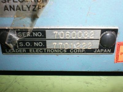 Leader ld-8800U dummy load rf power meter 1.8 to 500MHZ