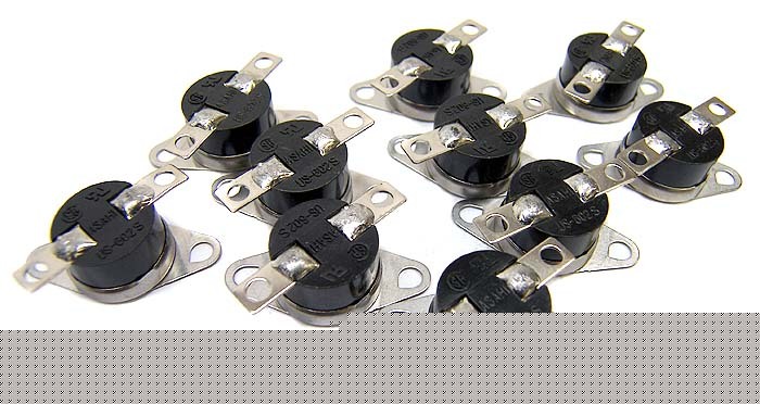 Lot 10 selco oa-175 disc thermostat 1/2