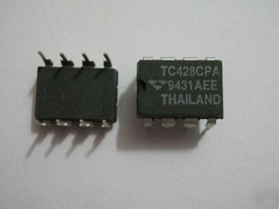 Lot 25, TC428 dual high-speed power mosfet drivers 1.5A