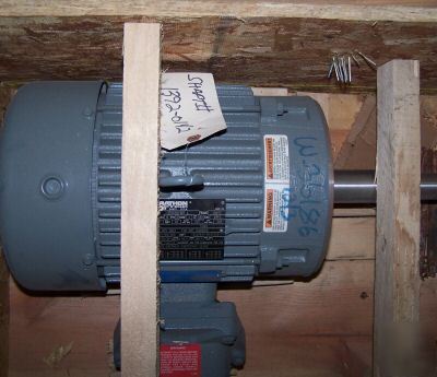 Marathon electric 5 3 hp motor frame 184TC two speed