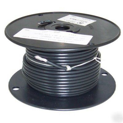 New 100FT 10 awg black boat / marine cable wire 