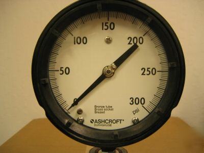 New ashcroft solid front 1279 duragauge 300PSI brand .