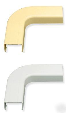 New icc raceway flat elbow 90Â° 1 1/4 in 10 pk white 