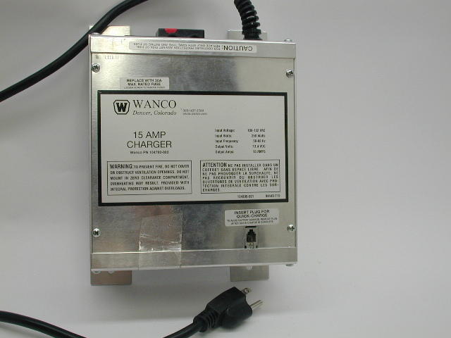 New wanco baricade battery charger heavy duty 15 amp 