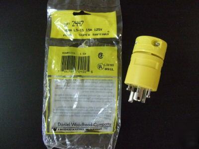 Nuline super safeway connector plug L5-15 15A rubber