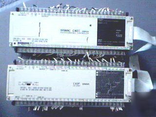 Omron C40K-cdr-a & C40P plc programmable controllers