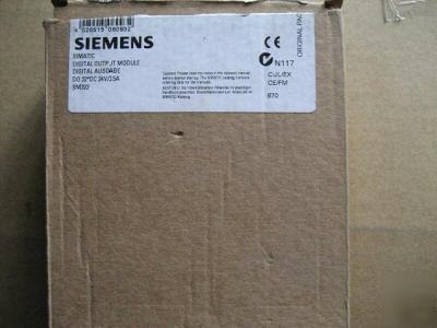 Siemens simatic S7 6ES7 322-1BL00-0AA0 module 