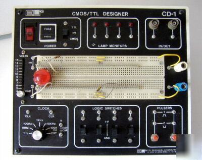 Vintage working e&l cmos ttl designer cd 1 mint 1970S