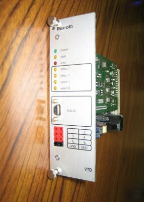 Rexroth vtd vt-tspd-1-10-V0/0 type vt-swkd-1-12B/V0/0