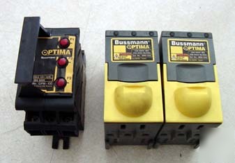 3PC bussman optima finger safe fuse block