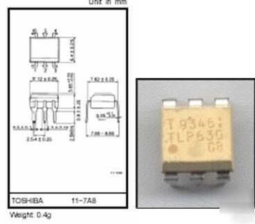 630 / TLP630 / gaas ired & photo transistor
