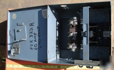 Bus plug 60AMP 240VAC ge #FVK322R 3PH 3POLE flex-a-plug