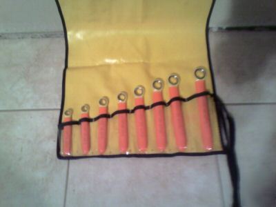 Cementex 8 pc insulated sae box wrench set 3/8-13/16