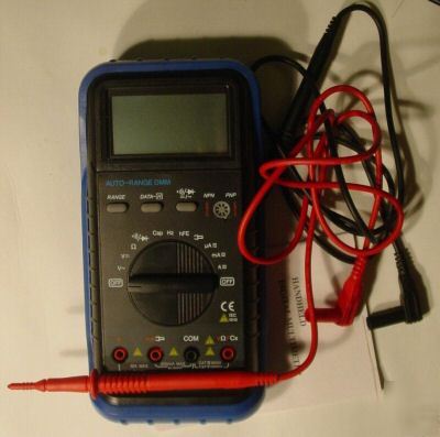 Digital multi meter freq cap nice auto range