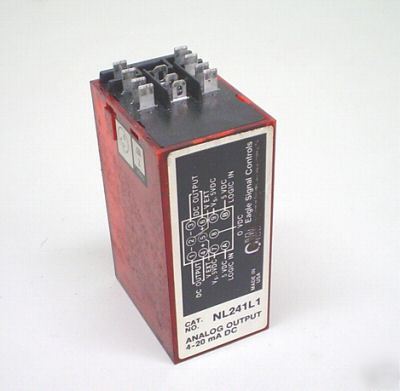 Eagle signal NL241L1 4-20 ma dc analog input module