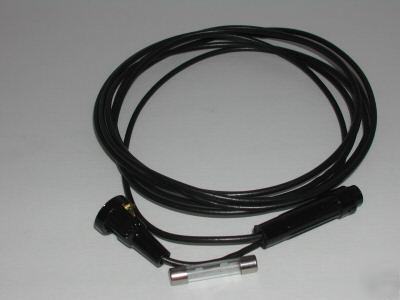 In line fuseholder plastic with fuse 10 amp 32 volt 8FT