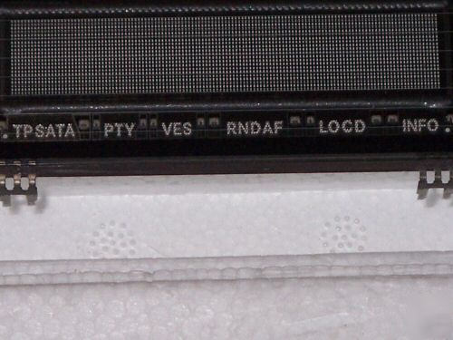 Lot:(25) futaba display 04841773AA dm-124GIN 5L06 lcd? 
