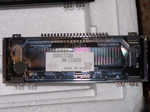 Lot:(25) futaba display 04841773AA dm-124GIN 5L06 lcd? 