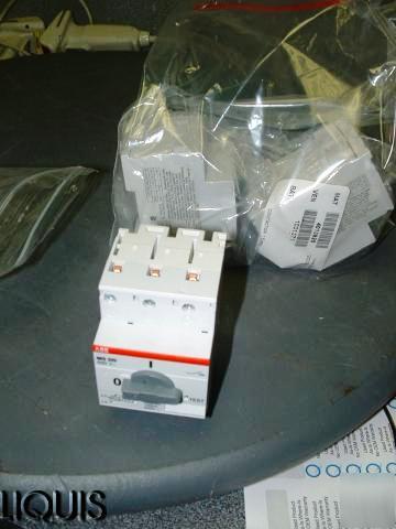 Lot of 3 abb ms 325 4 amp contactor