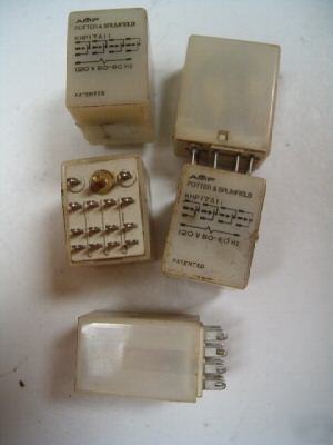 Lot of 5 potter brumfield relay KHP17A11 120V cheap 