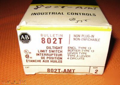 New allen bradley 802T-amt oiltight limit switch lever