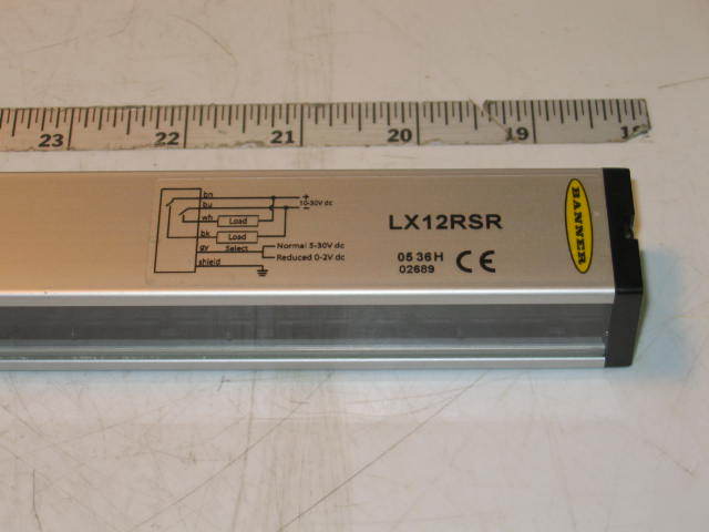 New banner lx series light screen receiver LX12RSR