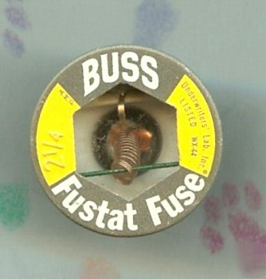 New bussmann s 2 1/4 s 2.25 amp delay fuse fustat buss