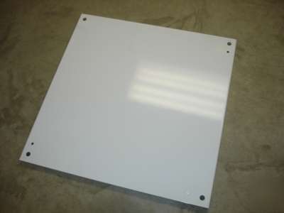 New hoffman enclosure back panel a-24P24 12 gauge * *