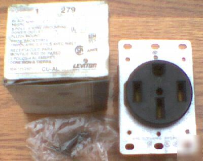 New leviton 279 50 amp 125/250 volt 14-50R receptacle