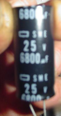 New samyoung 25V 6800UF capacitor 6PCS