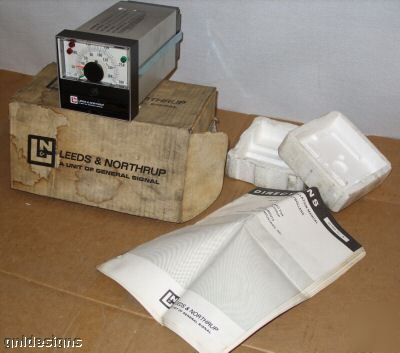New west/leeds & northrup 1500 temperature controller 