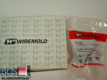 Wiremold external elbow cover gray c#G2018C