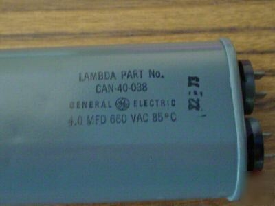 5PCS general electric 660V 4UF motor run capacitors