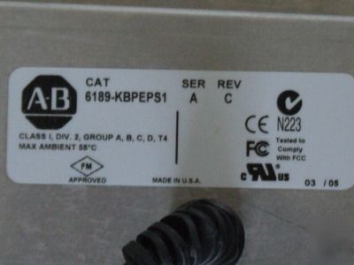 Ab keyboard & mouse P2 sealed IP67 panel for plc cnc 