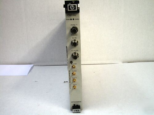Agilent E1430A 10MSA/s adc filter , vxi 