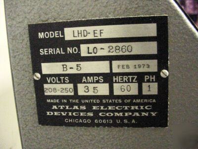 Atlas lhd-ef launder-ometer â€“ colorant testing