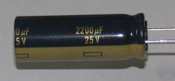 Capacitor 25V 2200UF 12.5MM low-esr mainboard repair