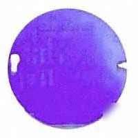 Carlon 4IN round blank cover E460R-car