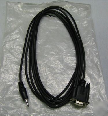 Db-9 f to 3.5MM interface cable 10 ft polaroid icom pc
