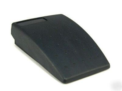Foot switch, pedal switch - low voltage - black