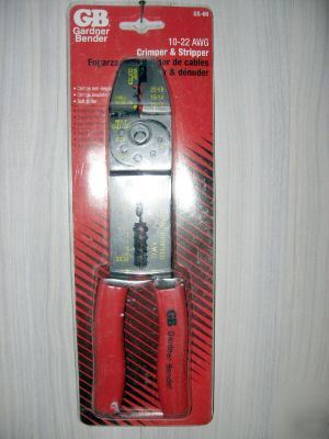 Gb gardner bender deluxe crimper/stripper tool