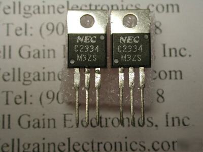 Nec 2SC2334 npn power transistor to-220 100V 7ANEW